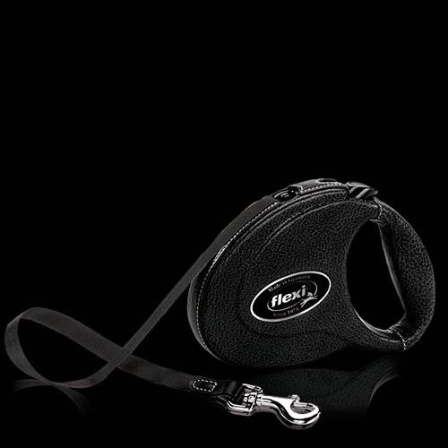 Flexi leather leash 2025