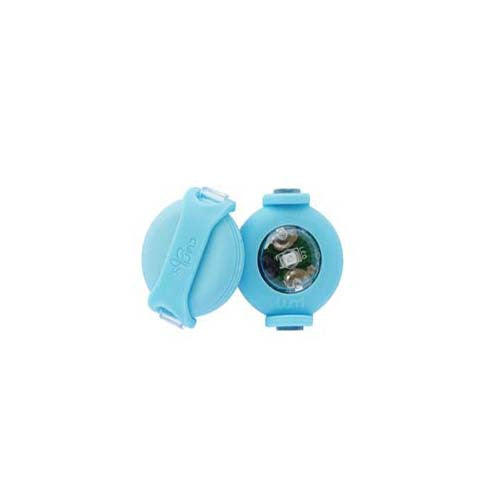 Curli Luumi Dog Safety Light Blue – Set of 2