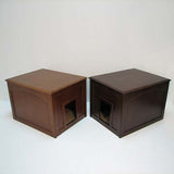 Cat cabinet in Mahogony and Espresso finishes