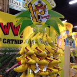 Organic Catnip Bananas display bunch