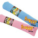 Organic Catnip Cigar individual Pink and Blue shown
