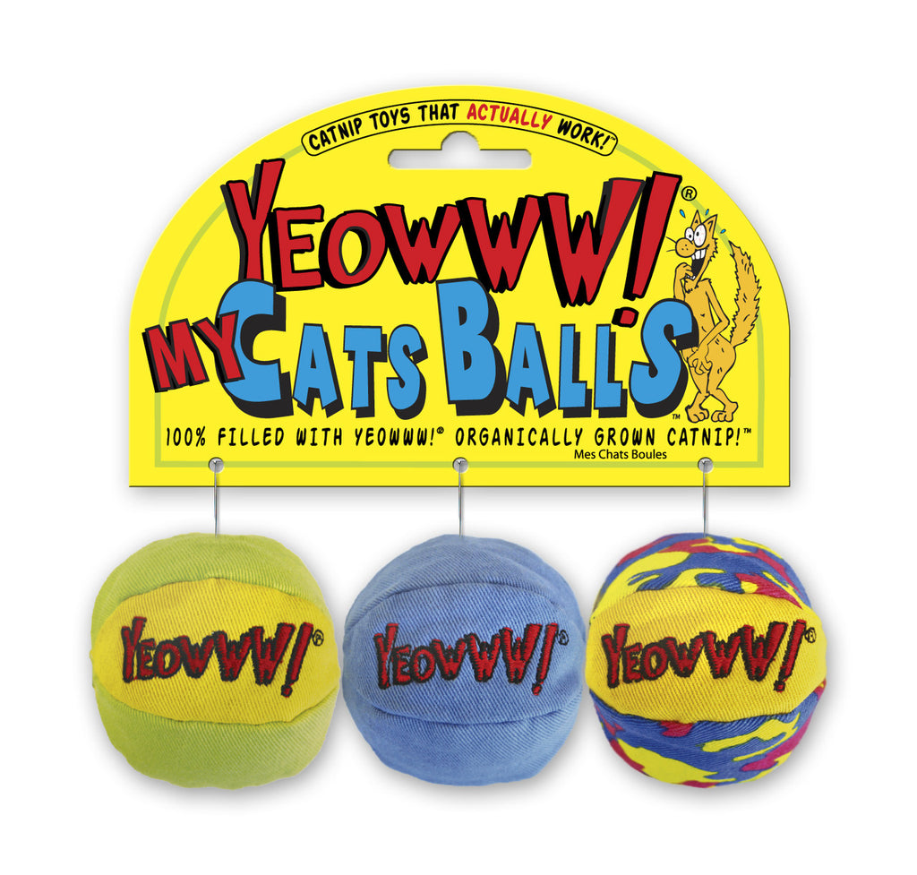 Organic CatnipYeowww! My Cats Balls