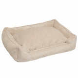 Lifestyle sleeper-bed Corduroy Creme color