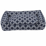 Lifestyle pet lounger/bed Marine pattern