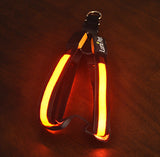 Lumi LED illuminated dog harness Orange color lighted